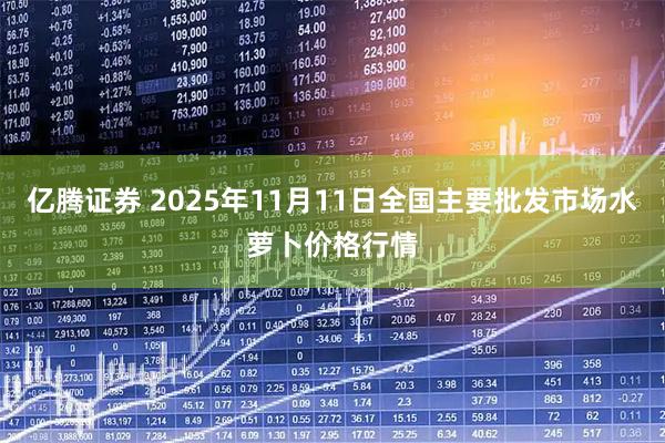 亿腾证券 2025年11月11日全国主要批发市场水萝卜价格行情